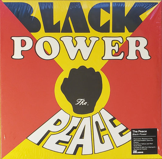 The Peace : Black Power (LP, Album, Club, Ltd, Num, RE, Red)