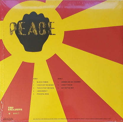 The Peace : Black Power (LP, Album, Club, Ltd, Num, RE, Red)