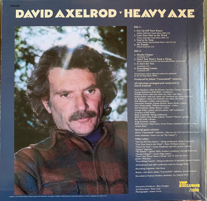 David Axelrod : Heavy Axe (LP, Album, Club, Ltd, Num, RE, 180)