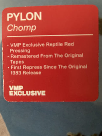 Pylon (4) : Chomp (LP, Album, Club, Num, RE, RM, Red)