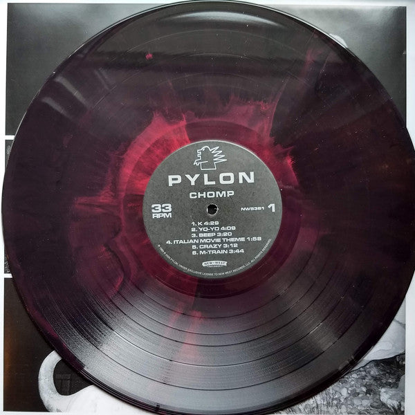 Pylon (4) : Chomp (LP, Album, Club, Num, RE, RM, Red)