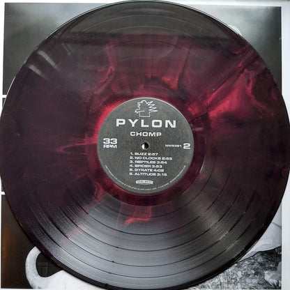 Pylon (4) : Chomp (LP, Album, Club, Num, RE, RM, Red)