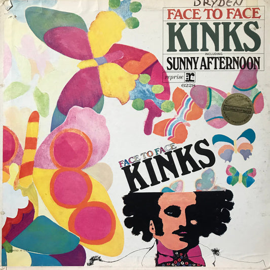 The Kinks : Face To Face (LP, Album, Mono)