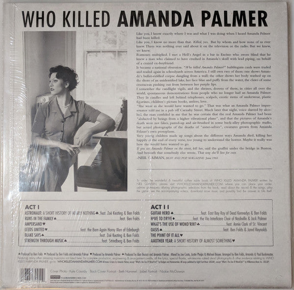 Amanda Palmer : Who Killed Amanda Palmer (LP, Album, Ste)