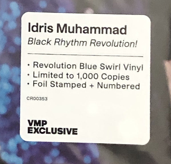 Idris Muhammad : Black Rhythm Revolution! (LP, Album, Club, Ltd, Num, RE, Blu)