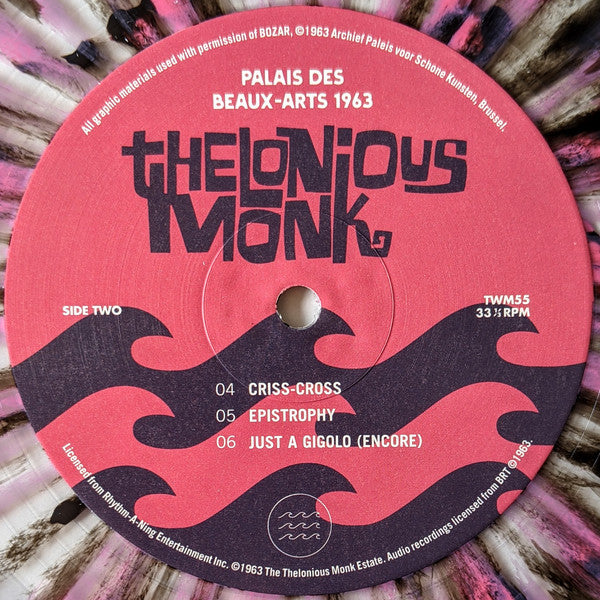 Thelonious Monk : Palais des Beaux-Arts 1963 (LP, Album, Mono, Club, Ltd, Num, Cle)