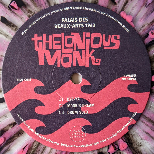 Thelonious Monk : Palais des Beaux-Arts 1963 (LP, Album, Mono, Club, Ltd, Num, Cle)