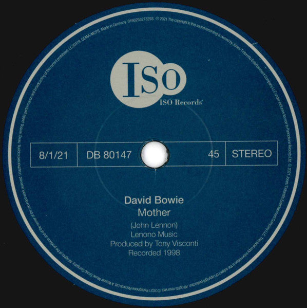 David Bowie : Mother / Tryin' To Get To Heaven (7", Single, Ltd, Num)