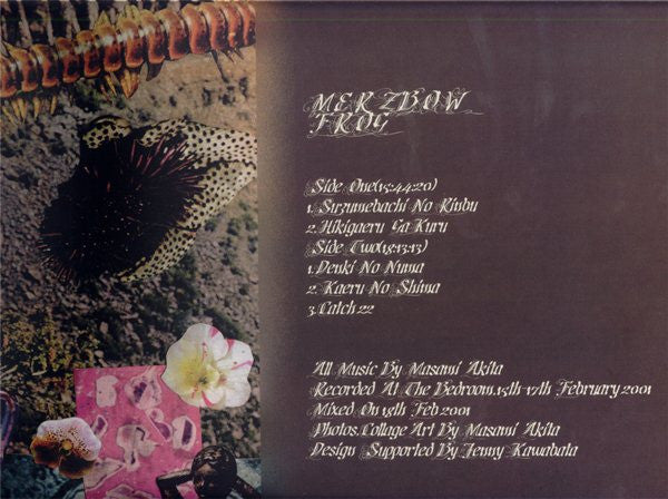 Merzbow : Frog (LP, Ltd, Gre)