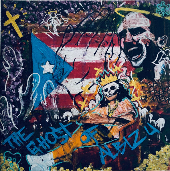 UFO FEV & Big Ghost LTD : The Ghost Of Albizu (LP, Album, Ltd, Num, Gat + 7", Ltd, Spl + Album, D)