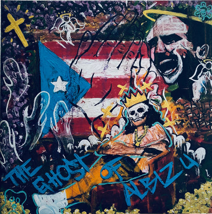 UFO FEV & Big Ghost LTD : The Ghost Of Albizu (LP, Album, Ltd, Num, Gat + 7", Ltd, Spl + Album, D)