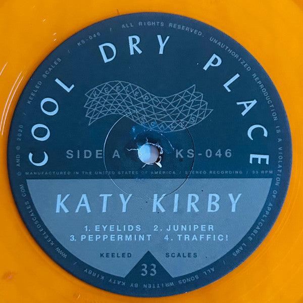 Katy Kirby : Cool Dry Place (LP, Album, Club, Ltd, Num, Ora)