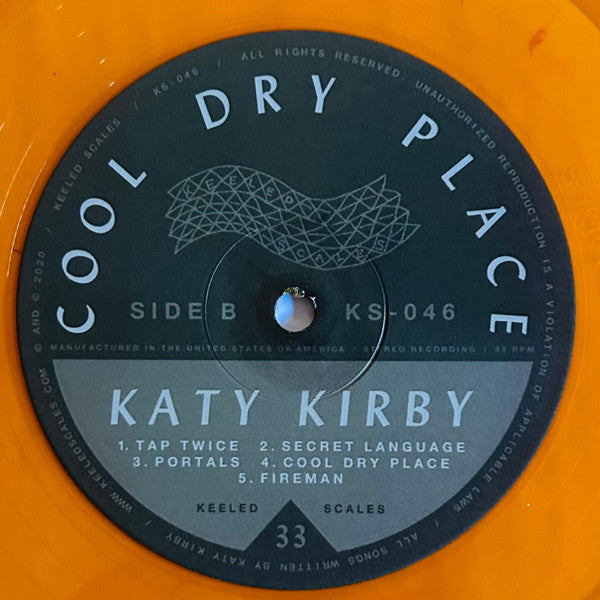 Katy Kirby : Cool Dry Place (LP, Album, Club, Ltd, Num, Ora)