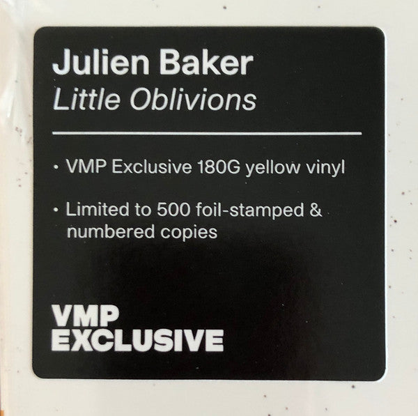 Julien Baker : Little Oblivions (LP, Album, Club, Ltd, Num, Yel)