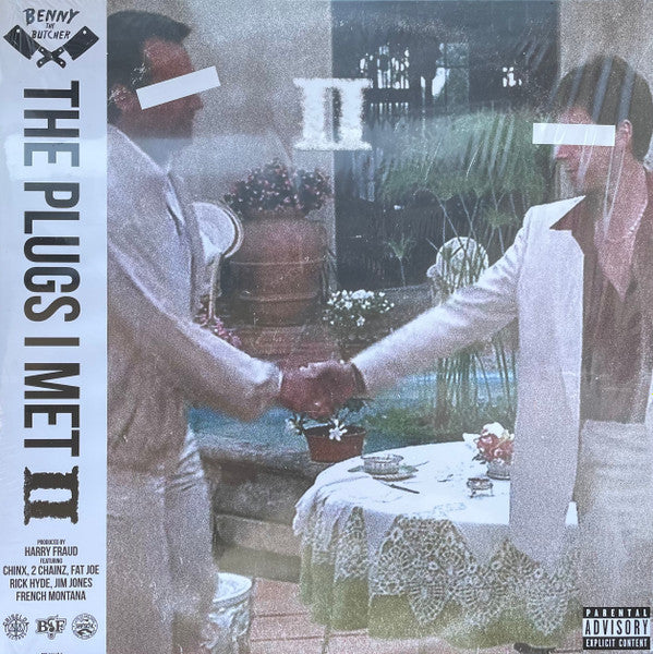 Benny The Butcher & Harry Fraud : The Plugs I Met 2 (LP, EP, Num, Red + Flexi, 7", Single, Red + Ltd)