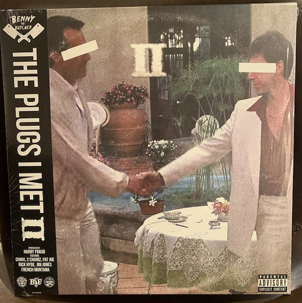 Benny The Butcher & Harry Fraud : The Plugs I Met 2 (LP, EP, Gre + Flexi, 7", Single, Gre + Ltd, Num, O)