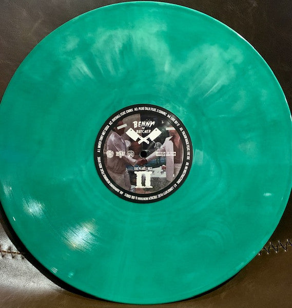 Benny The Butcher & Harry Fraud : The Plugs I Met 2 (LP, EP, Gre + Flexi, 7", Single, Gre + Ltd, Num, O)
