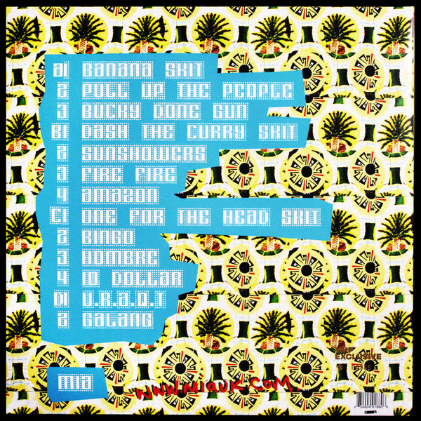 M.I.A. (2) : Arular (LP, Gre + LP, Yel + Album, Club, Ltd, Num, RE, Gat)