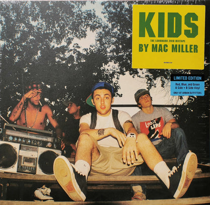 Mac Miller : K.I.D.S. (Kickin Incredibly Dope Shit) (LP + LP, S/Sided + Ltd, Mixtape, RE, RP, Red)