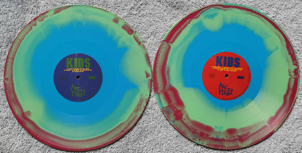 Mac Miller : K.I.D.S. (Kickin Incredibly Dope Shit) (LP + LP, S/Sided + Ltd, Mixtape, RE, RP, Red)
