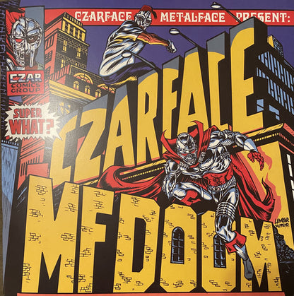 Czarface, MF Doom : Super What? (LP, Album, Ltd, Yel + LP, Album, Ltd, Ins + CD, Al)