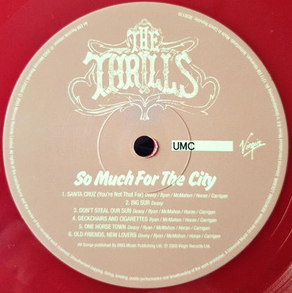 The Thrills : So Much For The City (LP, Album, RSD, Ltd, RE, Red)