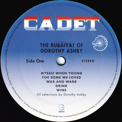 Dorothy Ashby : The Rubáiyát Of Dorothy Ashby (LP, Album, Club, RE, RM, 180)