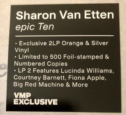 Sharon Van Etten : Epic Ten (LP, Ora + LP, Sil + Album, Club, RE)