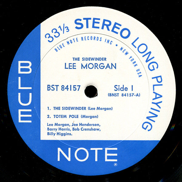 Lee Morgan : The Sidewinder (LP, Album)