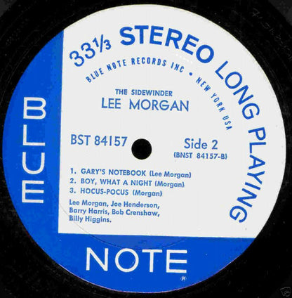 Lee Morgan : The Sidewinder (LP, Album)