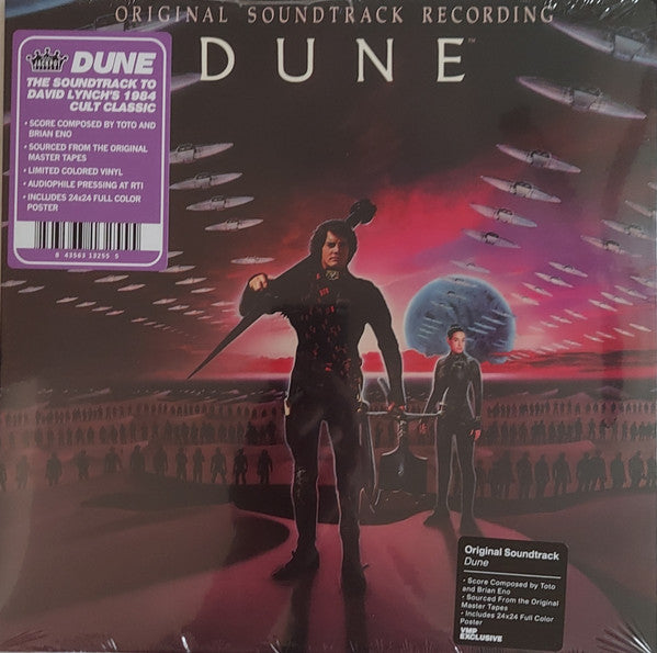 Various : Dune (Original Soundtrack Recording) (LP, Album, Club, Num, RE, RM, Blu)