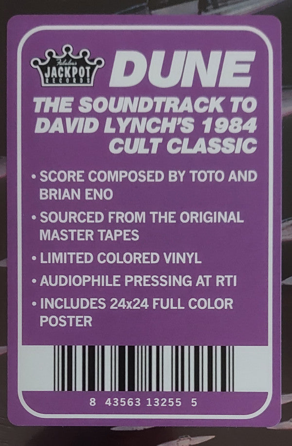 Various : Dune (Original Soundtrack Recording) (LP, Album, Club, Num, RE, RM, Blu)