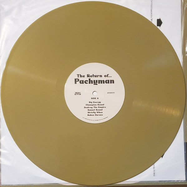 Pachyman : The Return Of...  (LP, Club, Ltd, Num, Gol)