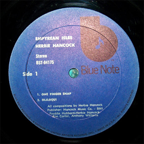 Herbie Hancock : Empyrean Isles (LP, Album, RE)