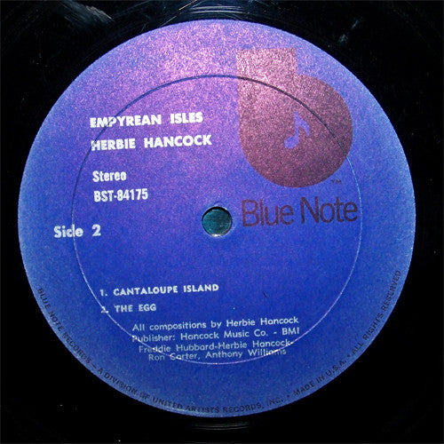 Herbie Hancock : Empyrean Isles (LP, Album, RE)