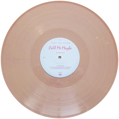 Carly Rae Jepsen : Call Me Maybe (Remixes) (12", Single, Pin)