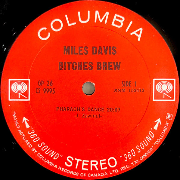 Miles Davis : Bitches Brew (2xLP, Album, Gat)