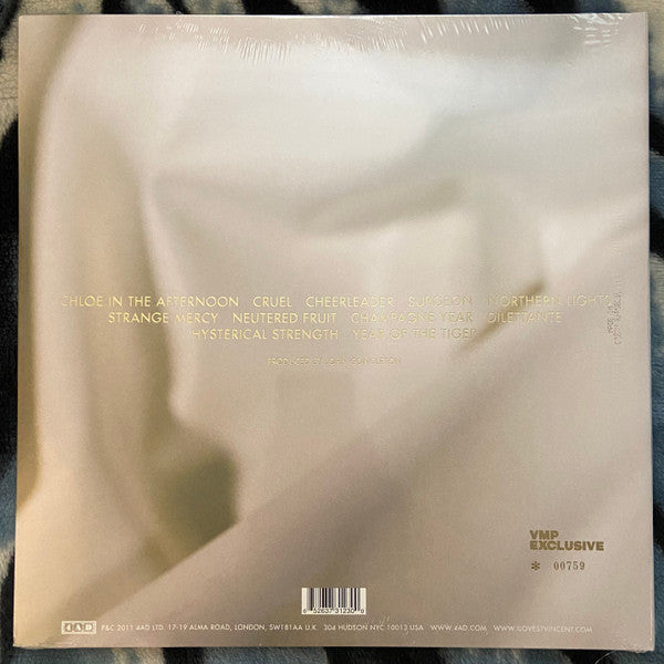 St. Vincent : Strange Mercy (LP, Album, Club, Ltd, Num, RE, Gol)