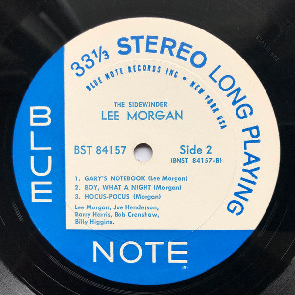 Lee Morgan : The Sidewinder (LP, Album, Dee)