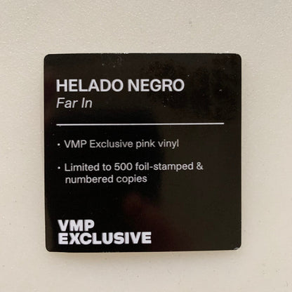 Helado Negro : Far In (2xLP, Album, Club, Num, Pin)