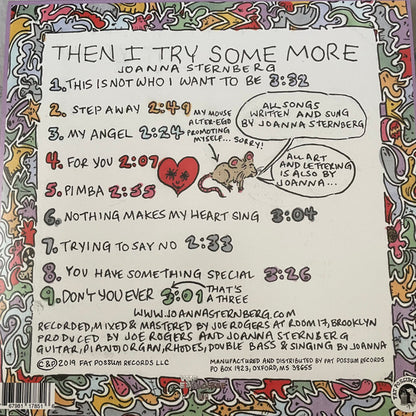 Joanna Sternberg : Then I Try Some More (LP, Album, Club, Ltd, Num, RE, Blu)