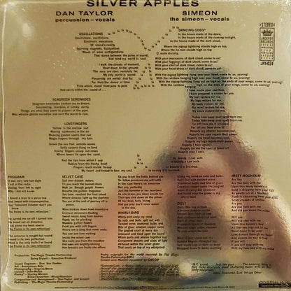 Silver Apples : Silver Apples (LP, Album, Ltd, RE, Sea)
