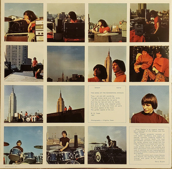 Silver Apples : Silver Apples (LP, Album, Ltd, RE, Sea)