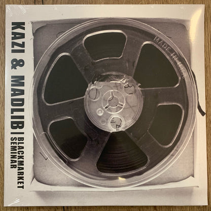 Kazi & Madlib : Blackmarket Seminar (2xLP, Album, Ltd, Num, RE, Gho)
