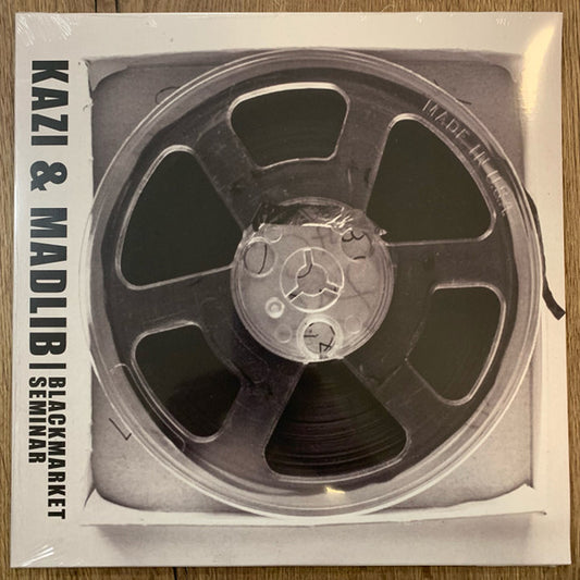 Kazi & Madlib : Blackmarket Seminar (2xLP, Album, Ltd, Num, RE, Gho)
