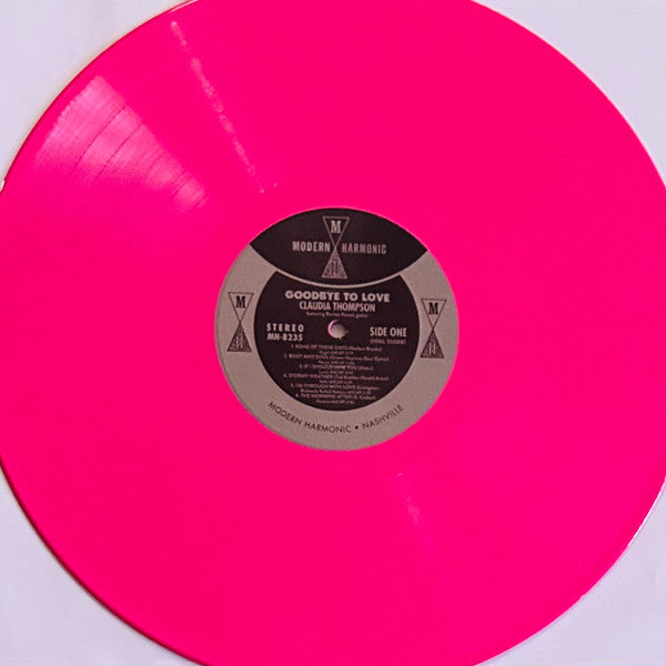 Claudia Thompson (2) : Goodbye To Love (LP, Album, Club, Ltd, Num, RE, RP, Pin)