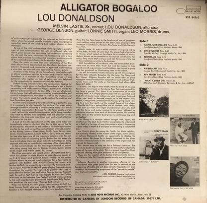 Lou Donaldson : Alligator Bogaloo (LP, Album)