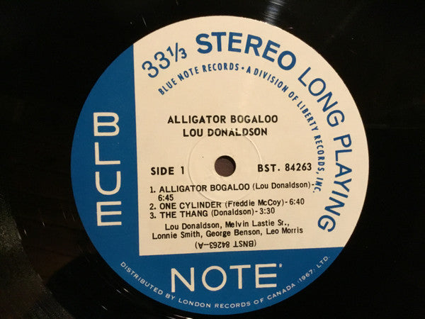 Lou Donaldson : Alligator Bogaloo (LP, Album)
