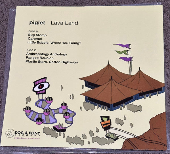 Piglet (2) : Lava Land (12", Ltd, RE, RM)