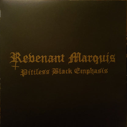 Revenant Marquis : Pitiless Black Emphasis (LP, Album, Ltd, RE, S/Edition, Yel)